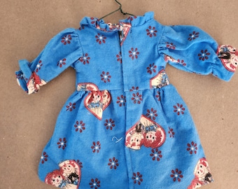 Handmade Raggedy Ann Doll Dress for American Girl Doll + Shoes