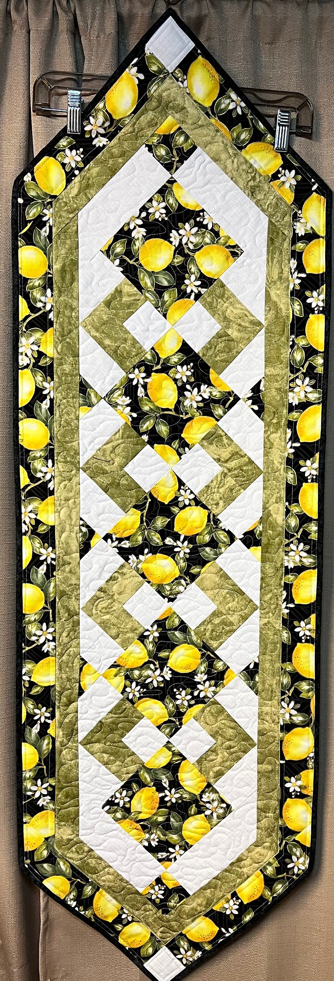 Lucky Meadow Quilted Table Runner NCU0HNH815