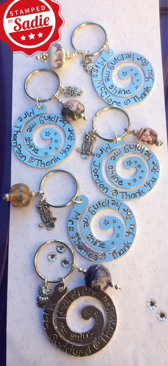Spiral Key Ring Etsy UK