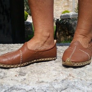 Barefoot Shoes | Minimalist Soft-Soled Leather Shoes  | Artisans Medieval | Cosplay Summer Moccasin | Ballet Flat