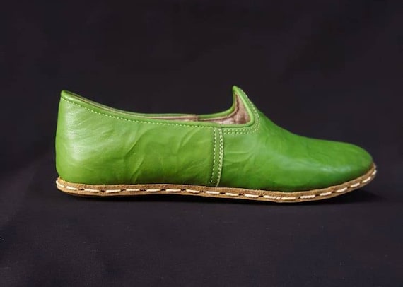 Barefoot Leather Shoes | Soft Leather Minimalist Shoes | Zero Drop Flexible Sole | Handmade Turkish Shoes | Natural Leather Flats