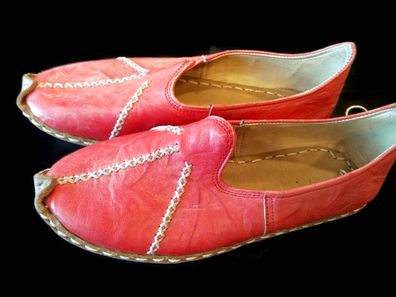 medieval soft leather flats | artisans carik | cosplay renaissane faire |slipper | driving shoe | ballet flat | lady janes