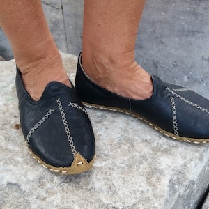 Moccasin Leather Summer  | Minimalist Soft-Soled Leather Shoes  | Earthing | Driving shoe | Free shipping
