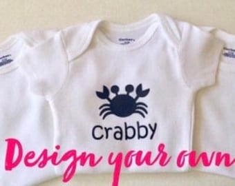 Design your own onesies or bodysuit