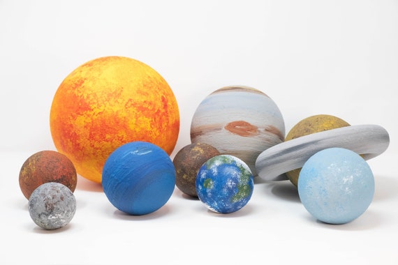 Planet Sizes Sport Balls 🌎🪐⚾🏈  Mercury, Venus, Earth, Mars, Jupiter,  Saturn, Uranus, Neptune 