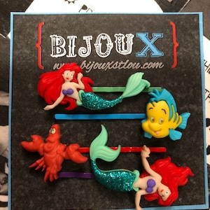 Colección animada - Accesorios para el cabello - Ariel y sus amigos