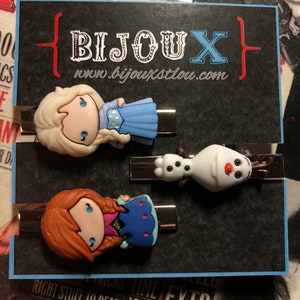 Animated Collection - Hair Accessories - Elsa and Friends