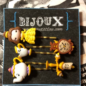 Collection animée - Accessoires pour cheveux - Belle et ses amis