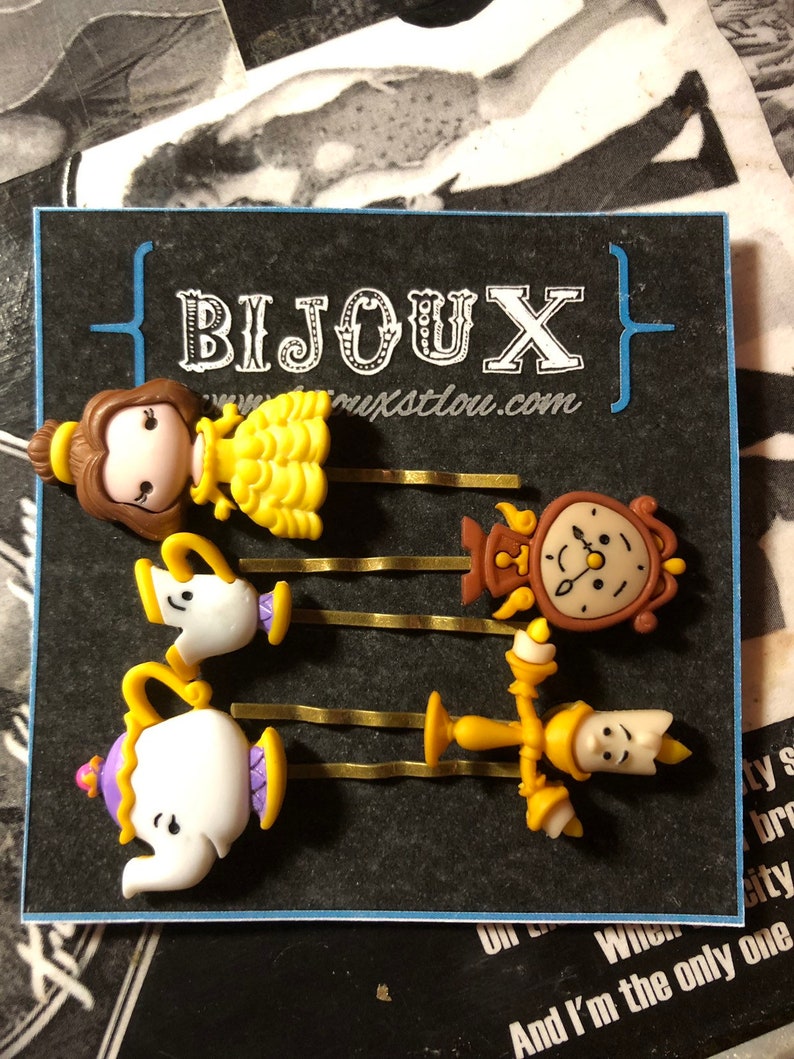 Disney Beauty /& The Beast hair accessories