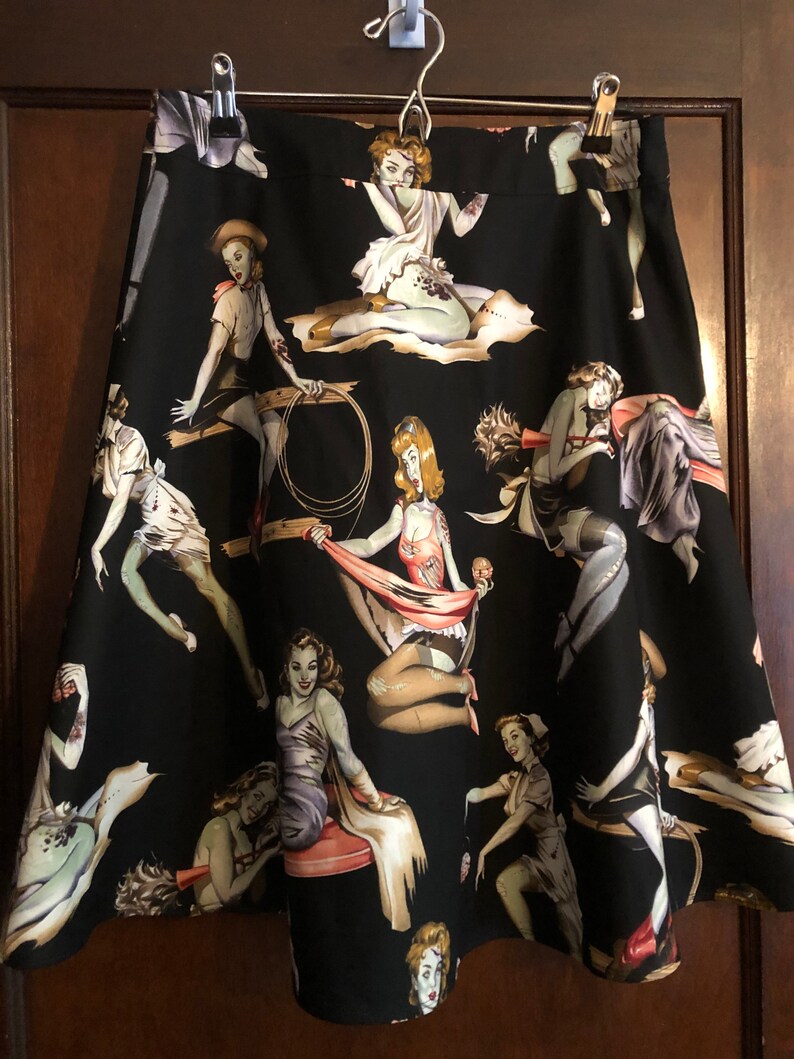 Pin-Up Collection Clothing Skirt Zombie Pin-Ups image 1