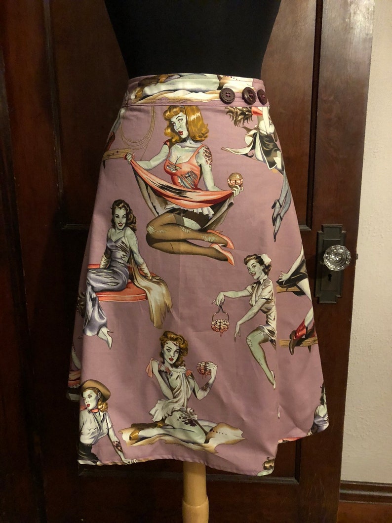 Pin-Up Collection Clothing Skirt Zombie Pin-Ups image 3