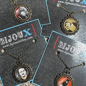 Pendant Necklaces - Edgar Allan Poe
