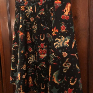 Pin-Up Collection - Clothing - Skirt - Tattoo You