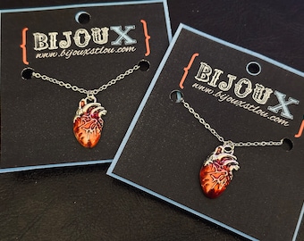 Pendant Necklace - Anatomical Heart