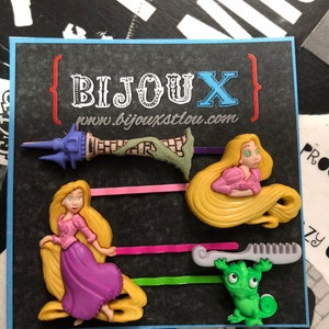 Animated Collection - Hair Accessories - Rapunzel and Friends