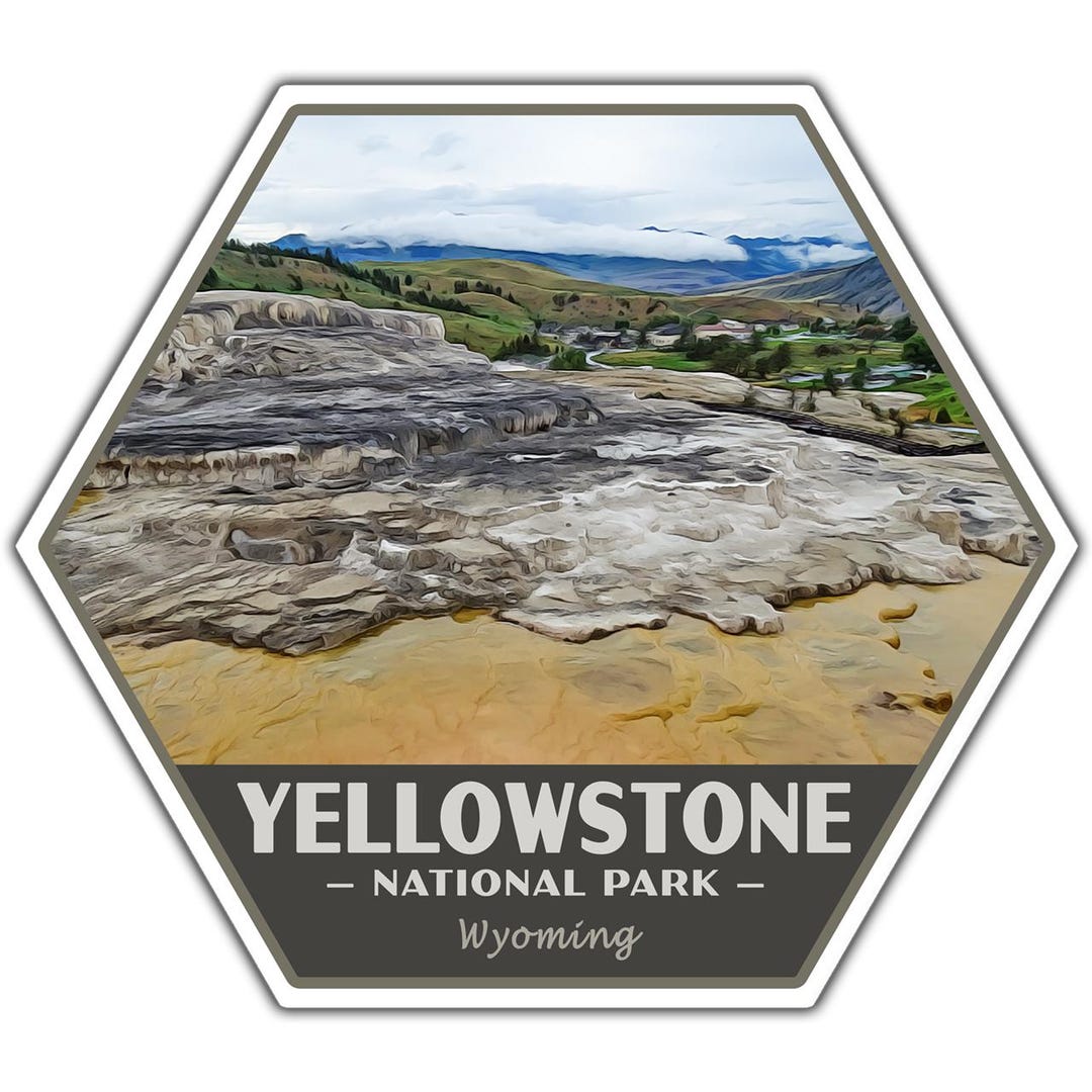 Yellowstone Club Sticker Yellowstone National Park Sticker | Yellowstone Sticker | Vinyl Sticker ...