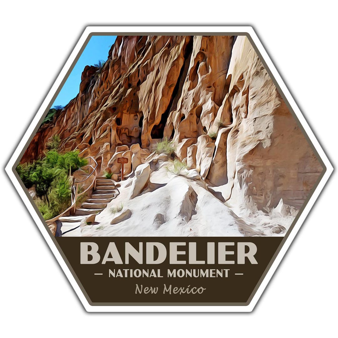 Bandelier National Monument Sticker | Bandelier Sticker | Vinyl Sticker ...