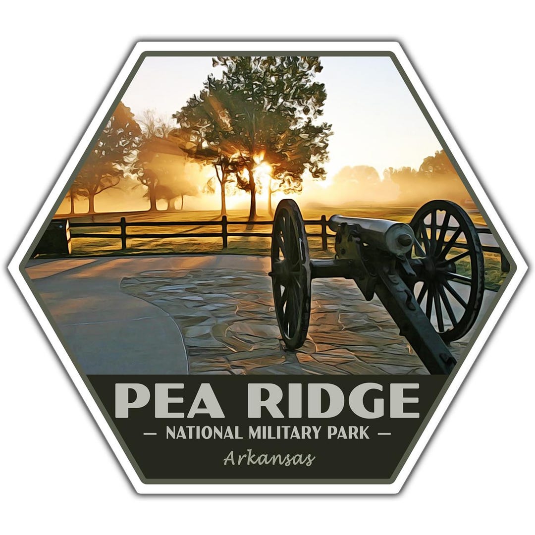 Pea Ridge National Military Park Sticker | Pea Ridge Sticker | 2.25
