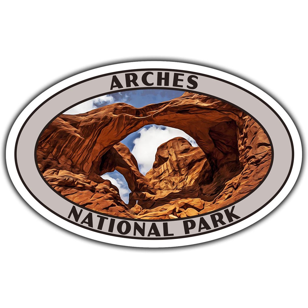 Arches National Park Sticker | Arches Sticker | Vinyl Sticker | 3.25
