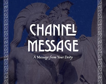 Message from a Deity | Personal Guidance and Insight | Deity Reading | Channeled Message | Tarot - Oracle Reading