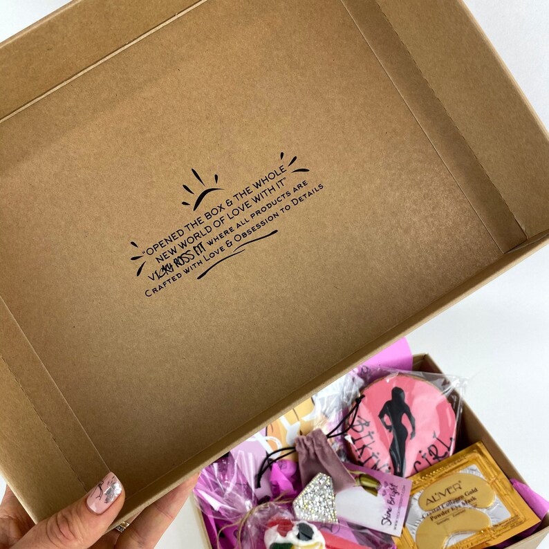 Gift Box by Vicky Ross Fit Handmade Gift Box Fitness Gift Ideas Bikini Gift Box Gifts for Women