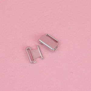Buckle Back Connector | Silver Bikini Rhinestone Connector | Crystal Competition Bikini Suit Connector | Fitness Bikini Connector