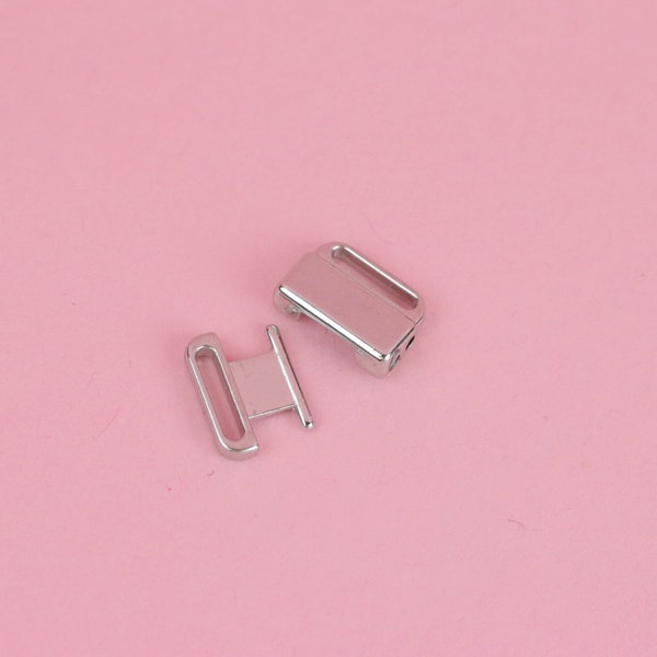 Buckle Back Connector | Silver Bikini Rhinestone Connector | Crystal Competition Bikini Suit Connector | Fitness Bikini Connector