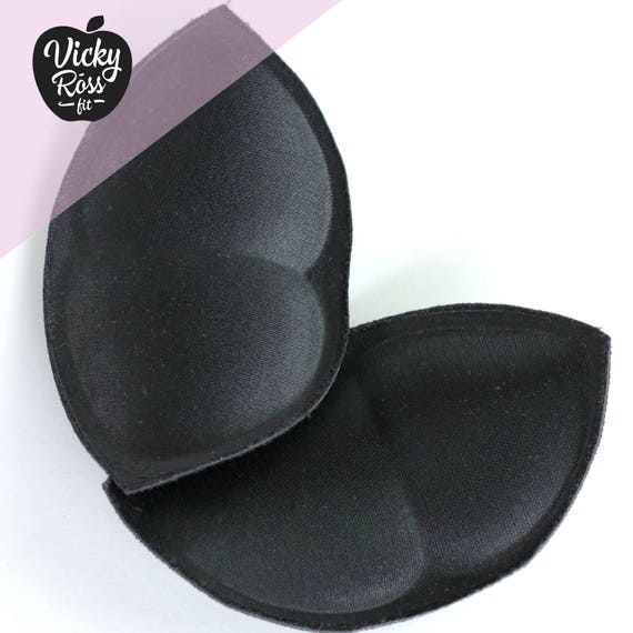 Black Push up Bra for Bikini Competition Suit by Vicky Ross Fit | Stage Contests Fitness NPC IFBB | Crystal Posing Bikini | Scrunch Bikini