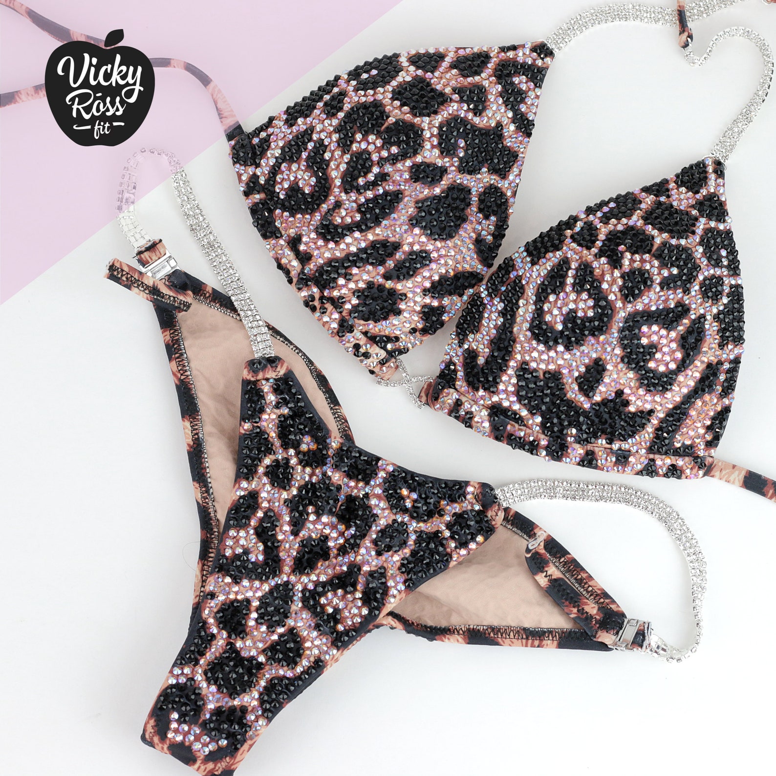 Trending Leopard Designer Bikini Suit for Women by Vicky Ross Etsy