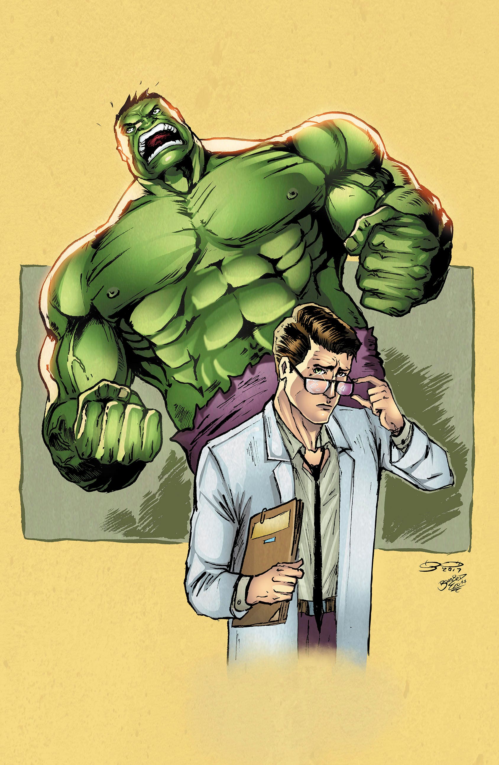 Hulk and Bruce Banner Print - Etsy Norway Hulk and Bruce Banner Print - Etsy Norway