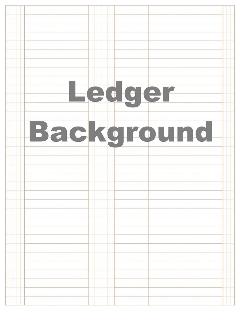 Backgrounds Full Size Graph Paper Ledger Paper and Lined 8.5 Etsy