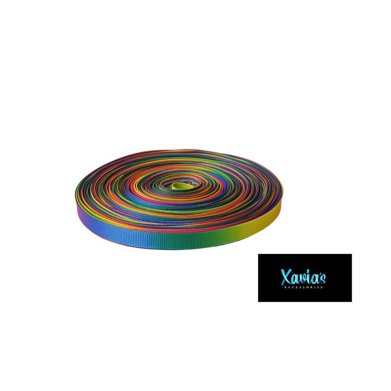 Rainbow Ombre 38 inch Party Rainbow Ombre Ribbon By the Yard Ombre Ribbon Double Faced Rainbow Ombre Ribbon