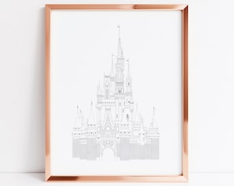 DIGITAL: Magic Castle Print | 8x10"