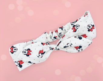 Rock the Dots Minnie Mouse Knot Bow Headband