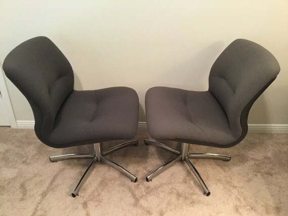 Mcm Chair Pollock Style Authentic Vintage Steelcase Series 454 Etsy
