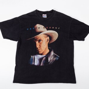 Vintage 1998 Garth Brooks Tour T Shirt Men's XL 90s Fresh Horses Unisex  Country Music Black Graphic Tee - Etsy 日本