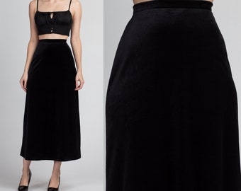 velvet maxi skirt outfit