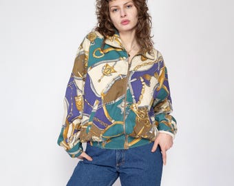 Vintage Blouson, 80s, Oversized Fit - Etsy