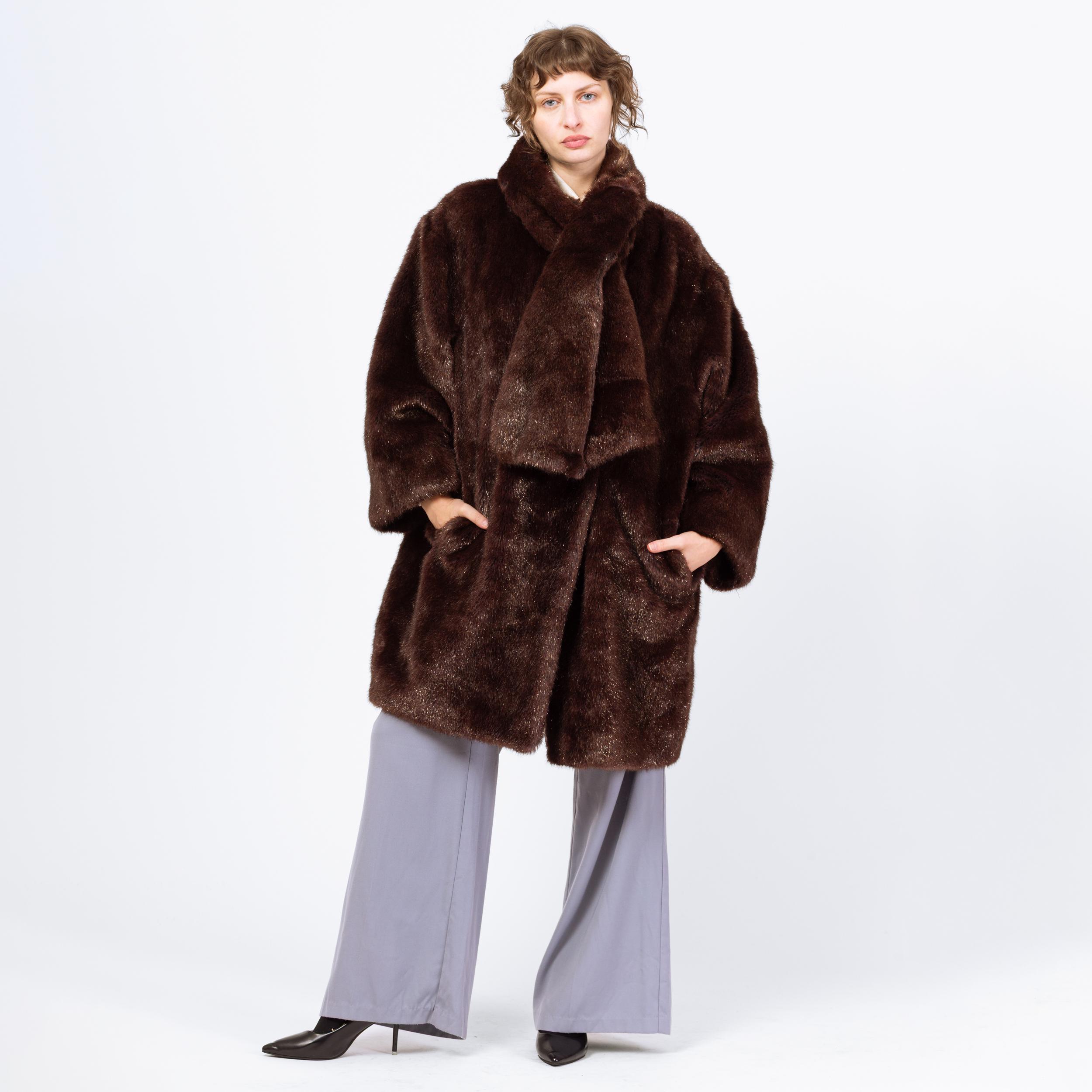 Guy Laroche Fur Coat - Etsy