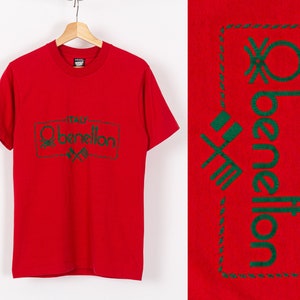 Benetton T Shirt - Etsy