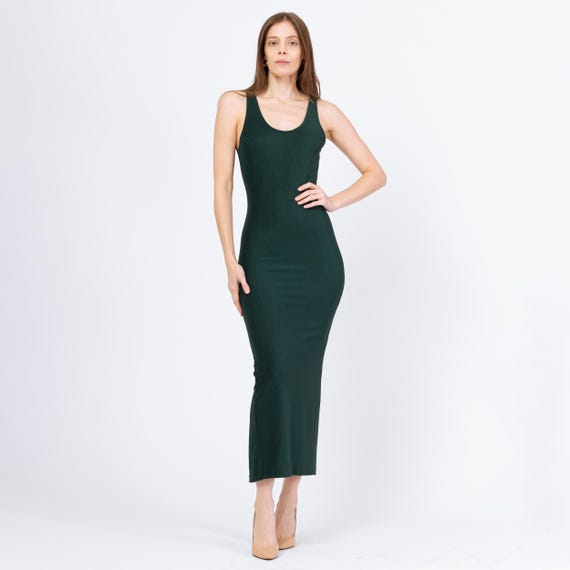 princess polly baby blue dress Satin Off The Shoulder Maxi Dress - Emerald Green main image 0