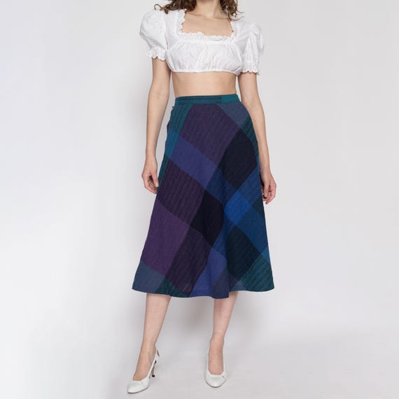 Midi skirt with pockets 70s 2025