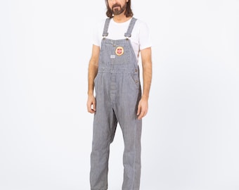 38M 1950s Hercules Nation-alls Herringbone Striped Workwear