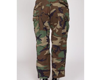 パンツ 80s US ARMY TRIVAL camo Men's VTG 80s NOS Gung Ho Tiger Stripe Camo Pants Sz 29.5x33