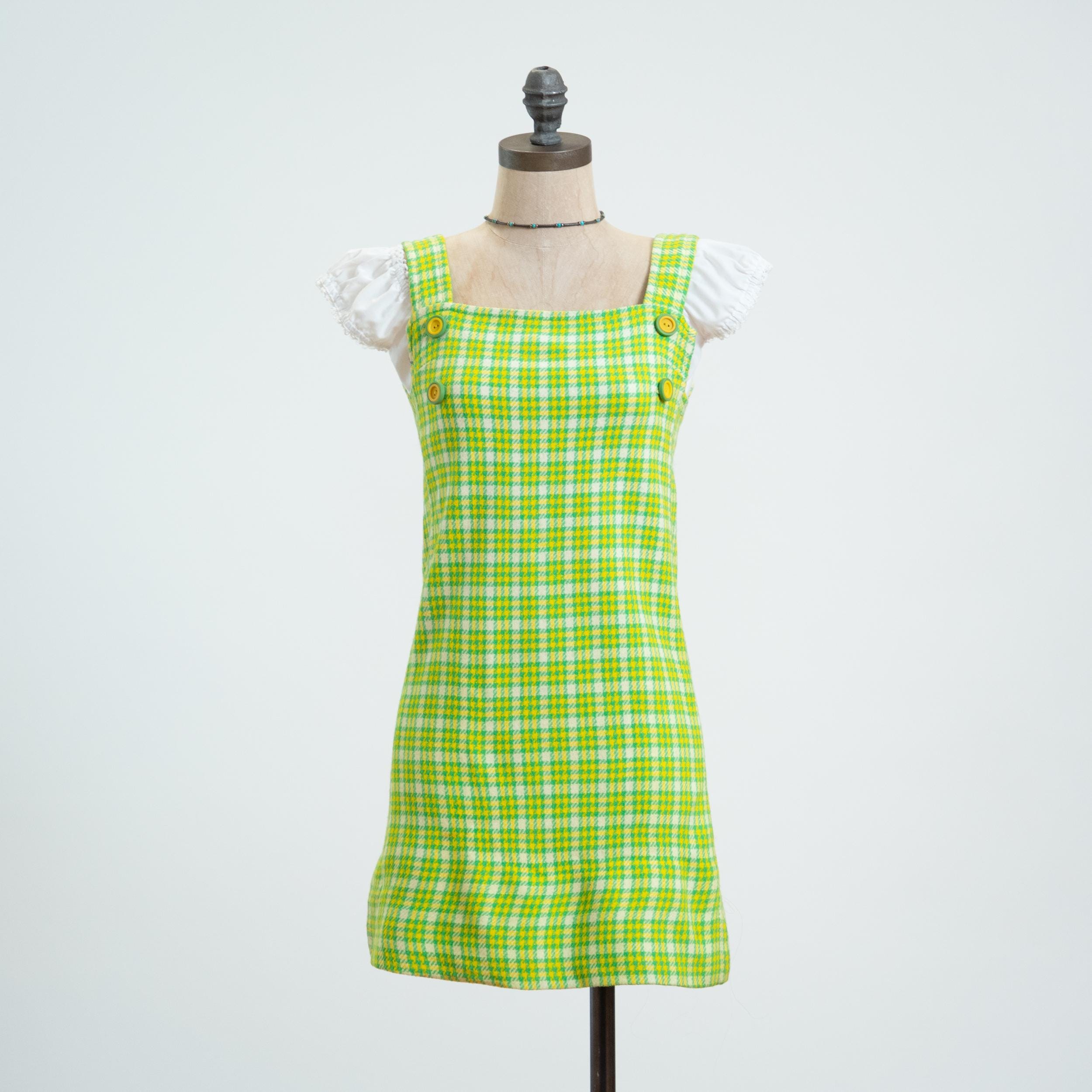 lime green plaid dress _okendo:syndication_key:CL136965002