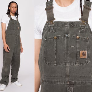 Green carhartt cheap overalls