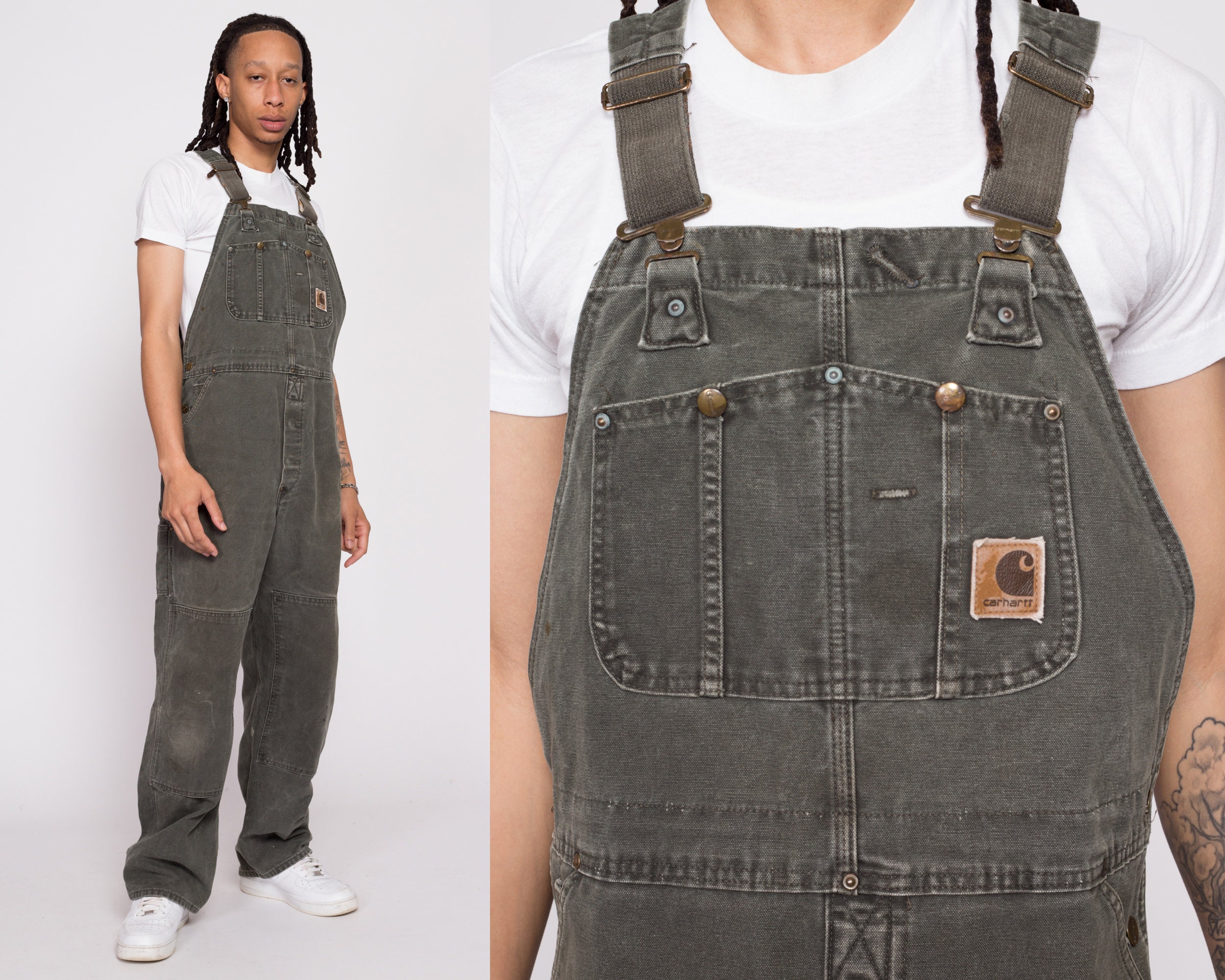 mens carhartt overalls 44x30 - Gem