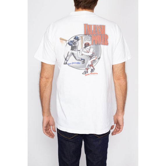 Large 90s Big Dogs Baseball Player T Shirt | Vint… - image 5