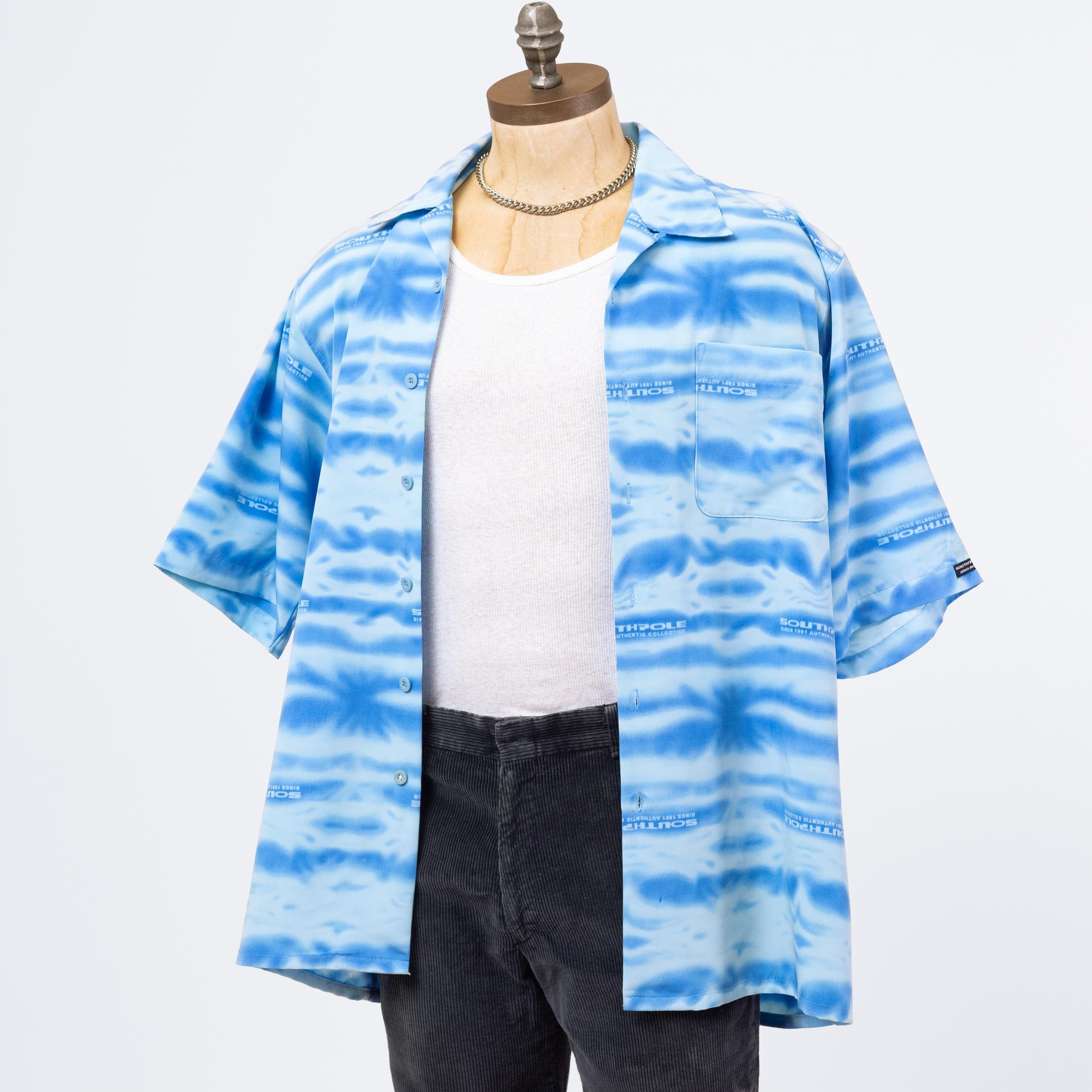 2000s Graphic Print Button Up - Etsy