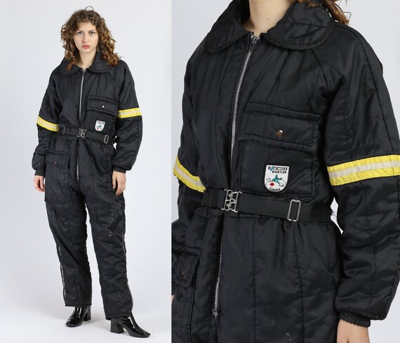 Vintage Black Jumpsuit / Etsy